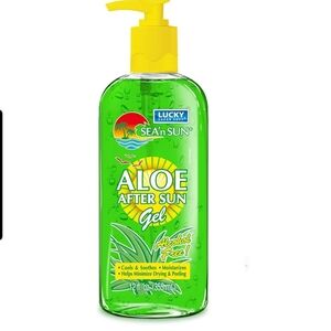 3 Bottles Aloe After Sun Gel - Green